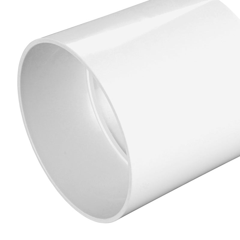 NDS 6P05 PVC S&D Coupling, 6-Inch, Hub X Hub Connection, for use with 6-Inch Sewer and Drain Pipe, White - Image 5